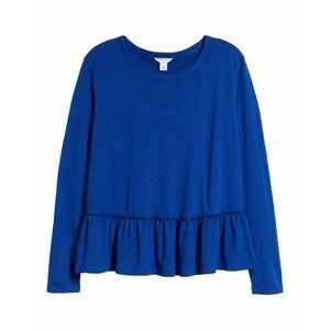 Caslon Peplum Shirt